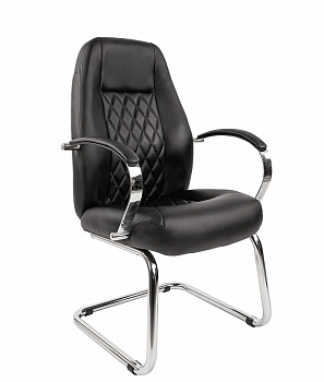 CHAIRMAN 950V офисное кресло экокожа черная 