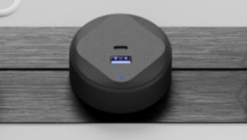 Адаптер трековой розетки USB/Type-C T21R-B Черный