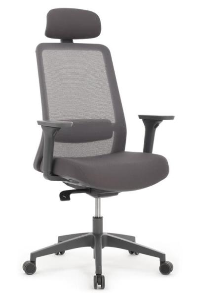 Кресло Ворк серый / Work W-218C GREY