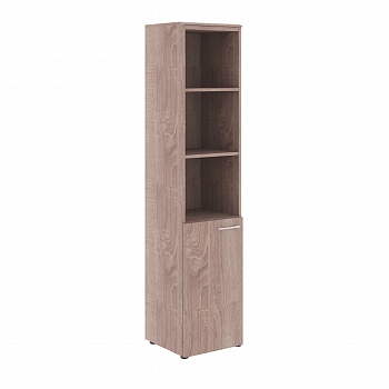 ШКАФ КОЛОНКА С ГЛУХОЙ МАЛОЙ ДВЕРЬЮ И ТОПОМ WHC 42.5 (L/R) (425*410*1949)