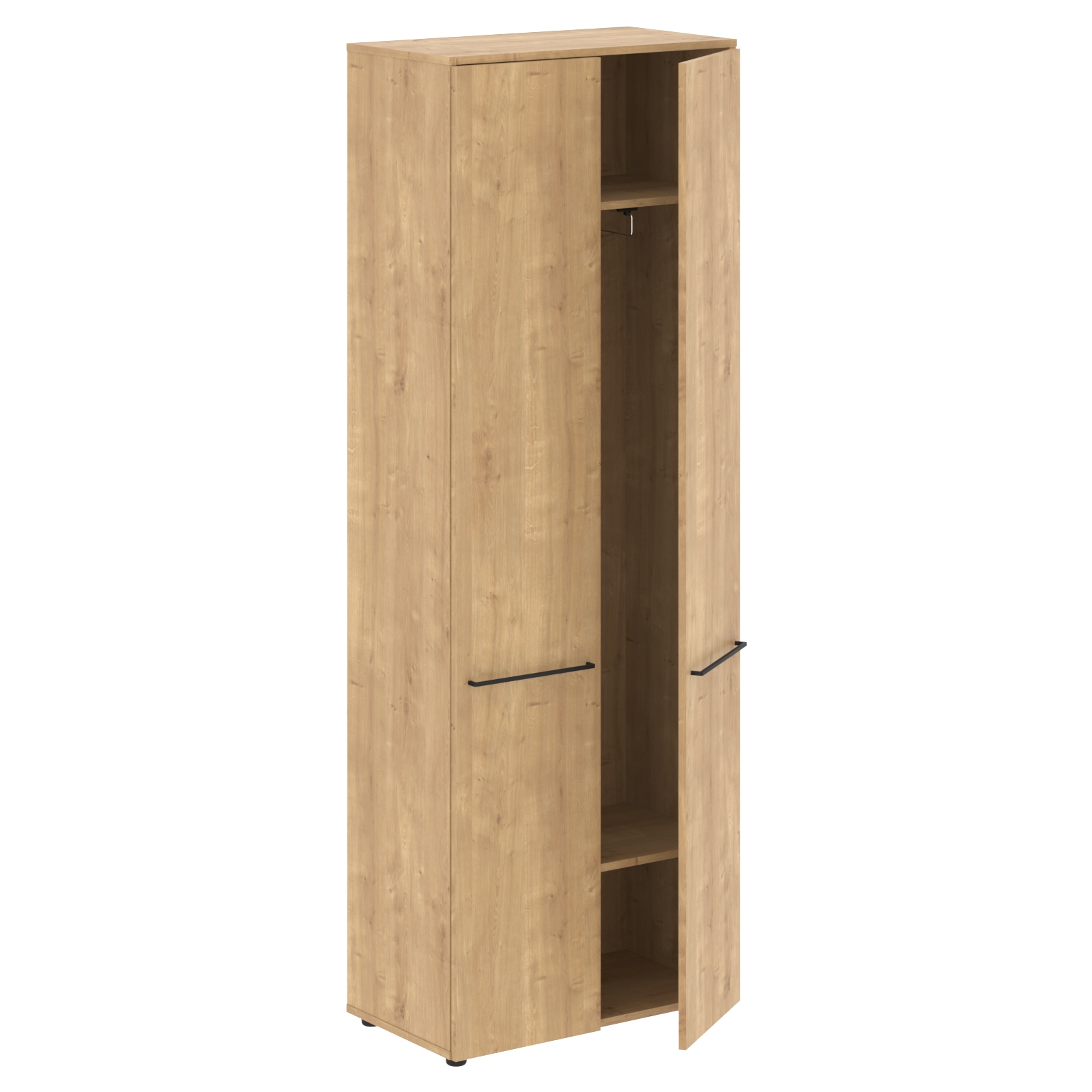 LCW 80.1 Шкаф для одежды LCW 80.1 Дуб Бофорд 800х430х2253 LOFTIS