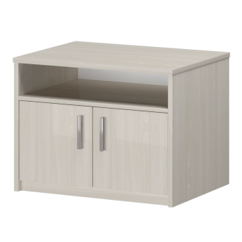 АТ-10 Тумба для оргтехники  (800Х600Х600)ясень шимо
