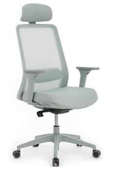 Кресло Ворк голубой / Work W-218C BLUE