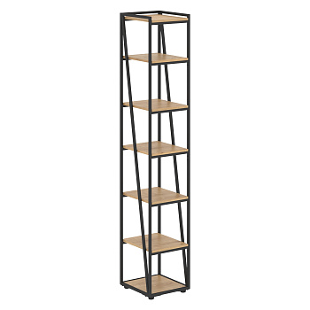 LMHC 40 Стеллаж LMHC 40 Дуб Бофорд/Черный 400х430х2253 LOFTIS